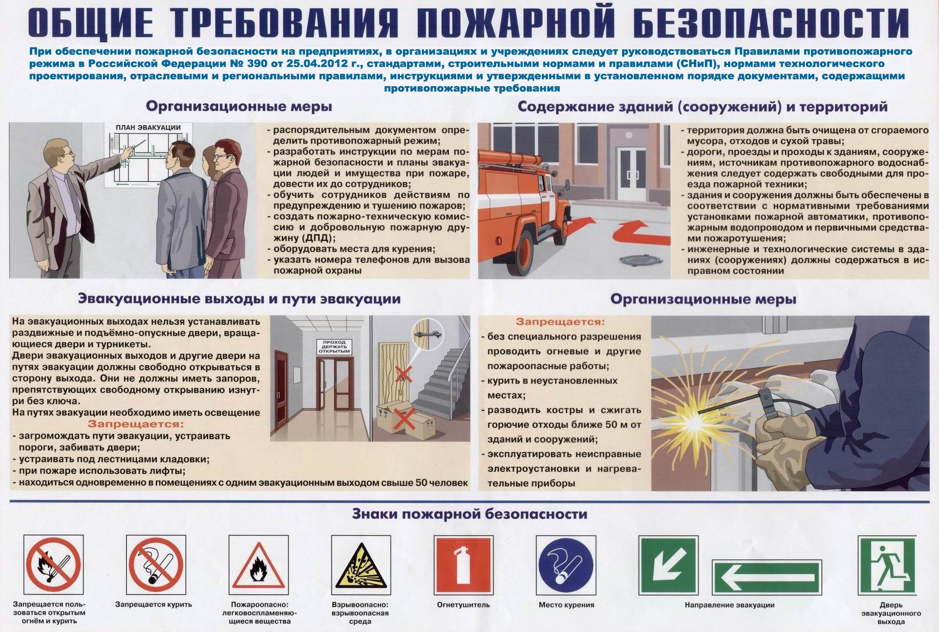 Российским нормам и правилам безопасности